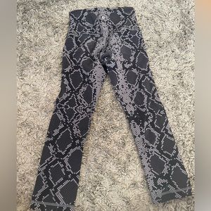 Lululemon highwaisted cropped wunder unders